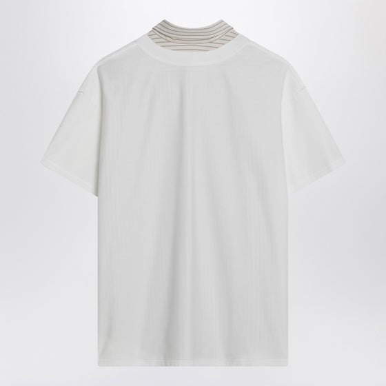 Maison Margiela White reversed shirt T-shirt