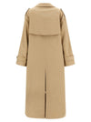 Mm6 Maison Margiela Trench Coat With Gloves