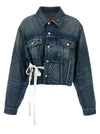 Mm6 Maison Margiela Tape Denim Jacket
