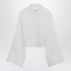 MM6 Maison Margiela White shirt with all-over logo graphic