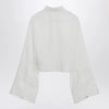 MM6 Maison Margiela White shirt with all-over logo graphic
