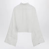 MM6 Maison Margiela White shirt with all-over logo graphic