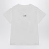 MM6 Maison Margiela White T-shirt with Numeric Signature patch