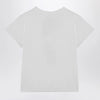 MM6 Maison Margiela White T-shirt with Numeric Signature patch