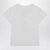 MM6 Maison Margiela White T-shirt with Numeric Signature patch