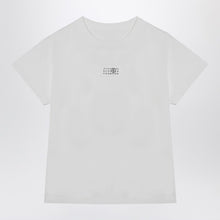  MM6 Maison Margiela White T-shirt with Numeric Signature