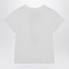MM6 Maison Margiela White T-shirt with Numeric Signature
