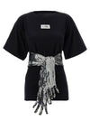 Mm6 Maison Margiela Sequin Gloves T-shirt