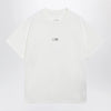 MM6 Maison Margiela White cotton jersey T-shirt with logo patch