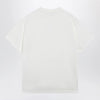 MM6 Maison Margiela White cotton jersey T-shirt with logo patch