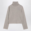 MM6 Maison Margiela Beige wool blend turtleneck sweater