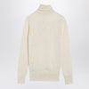 MM6 Maison Margiela Distressed turtleneck sweater with Numeric Signature