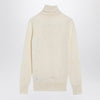 MM6 Maison Margiela Distressed turtleneck sweater with Numeric Signature