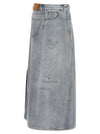 Mm6 Maison Margiela Asymmetrical Construction Skirt