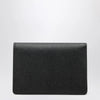 Maison Margiela Black leather credit card holder