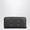 Maison Margiela Four Stitches zip-around wallet black