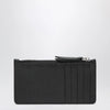 Maison Margiela Black Four Stitches Zip Cardholder
