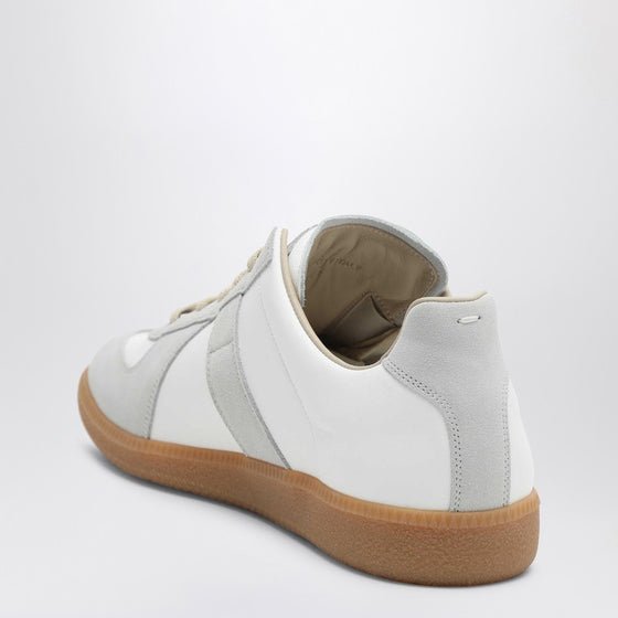 Maison Margiela Grey and white Replica sneakers