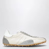 Maison Margiela Sprinters Sneakers In Cream Leather And Vintage Suede