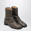 Maison Margiela Tabi ankle boot in brown leather