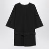 MM6 Maison Margiela Black wool-blend mini dress
