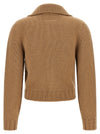 Mm6 Maison Margiela White Stitch Line Cardigan