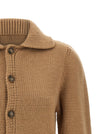 Mm6 Maison Margiela White Stitch Line Cardigan
