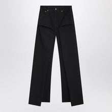  MM6 Maison Margiela Black panelled jeans