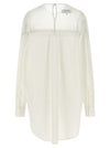 Mm6 Maison Margiela Tulle Insert Shirt