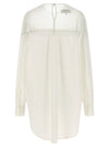 Mm6 Maison Margiela Tulle Insert Shirt
