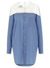 Mm6 Maison Margiela Tulle Insert Shirt