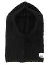 Mm6 Maison Margiela Bouclé Balaclava With Logo