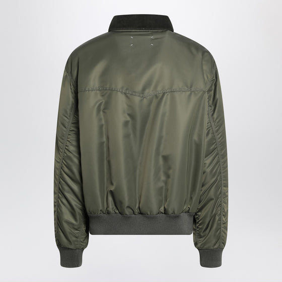 Maison Margiela Khaki green zip jacket