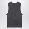Maison Margiela Grey knitted sleeveless top