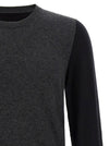 Maison Margiela Two-tone Wool Sweater