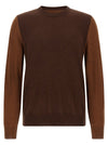 Maison Margiela Two-tone Wool Sweater