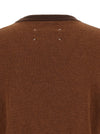 Maison Margiela Two-tone Wool Sweater