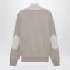 Maison Margiela Two-tone wool turtleneck sweater