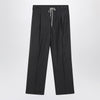 Maison Margiela Grey pinstripe wool trousers
