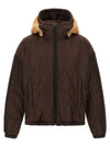 Dsquared2 Teddy Reversible Jacket With Logo Patch
