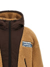 Dsquared2 Teddy Reversible Jacket With Logo Patch