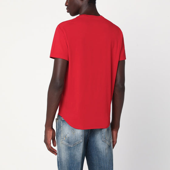 Magliano X D2 Red T-shirt with logo print