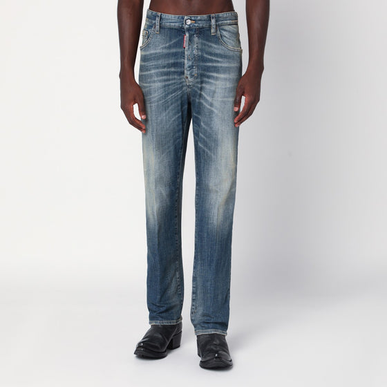 Magliano X D2 Faded blue jeans