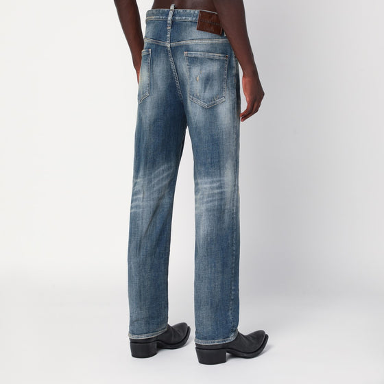 Magliano X D2 Faded blue jeans