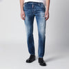 Dsquared2 Skater jeans in medium blue with destroyed details
