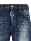 Dsquared2 Bro Jeans With Paint Details