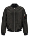 Dsquared2 Leather Bomber Jacket