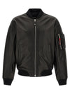 Dsquared2 Leather Bomber Jacket