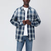 Dsquared2 Blue/white check patterned shirt