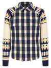 Dsquared2 Classic Check Drawstring Shirt